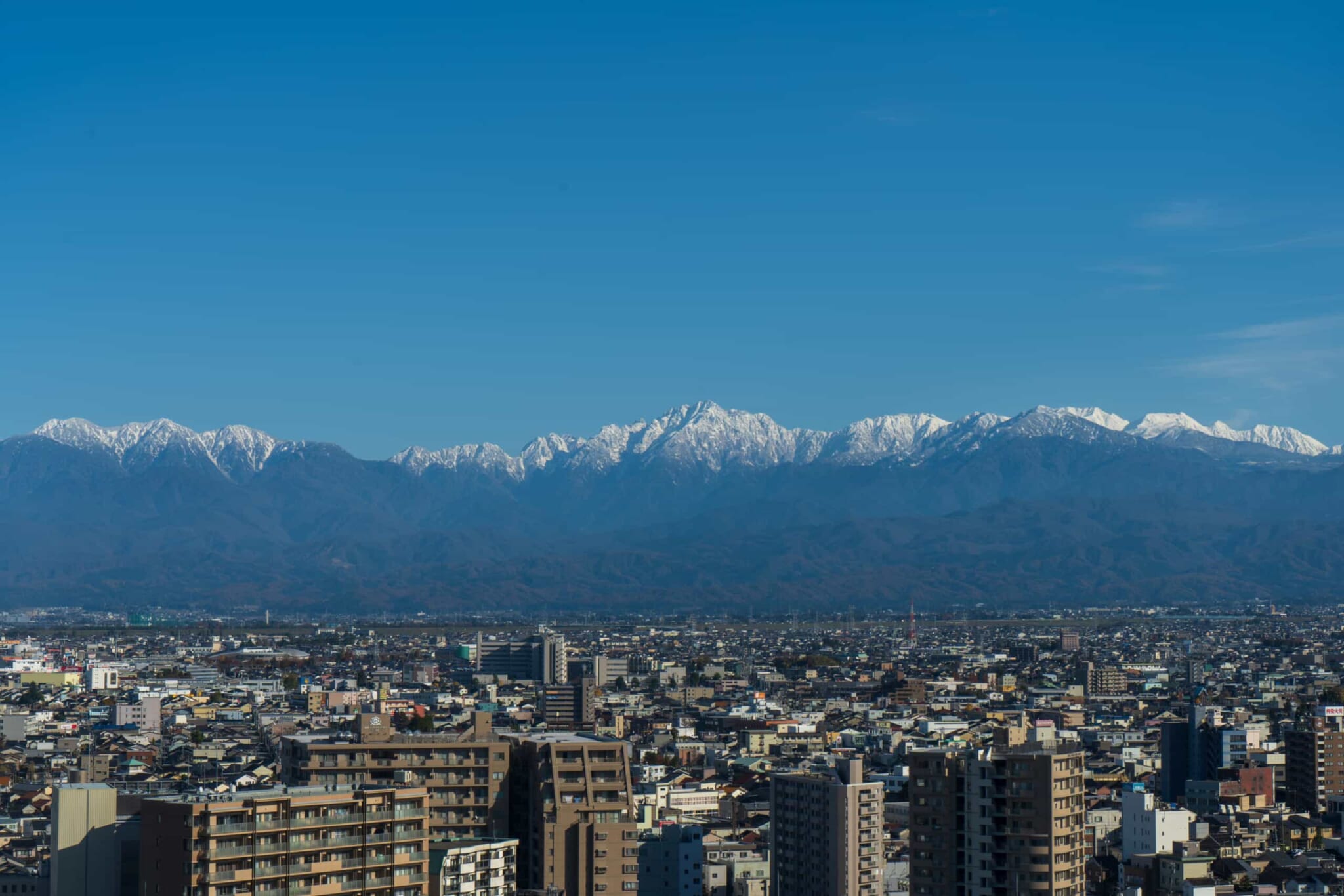 １１月の富山市