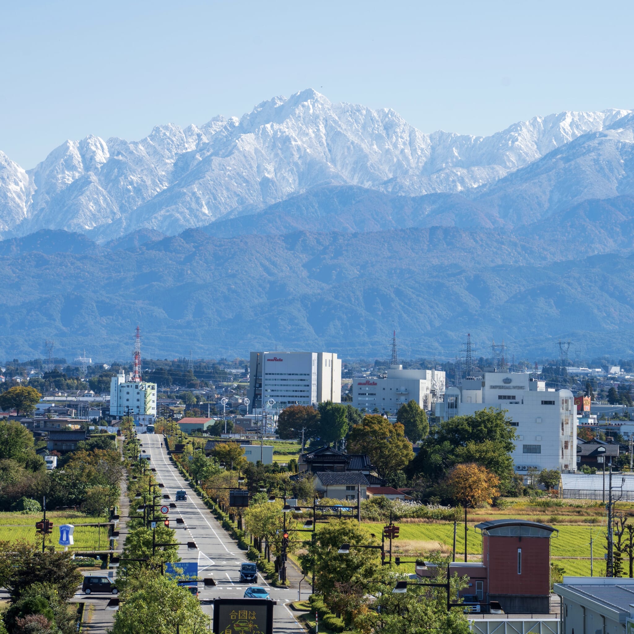 １１月の富山市